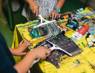 Kinderhospiz Berliner Herz: Kunsttherapie