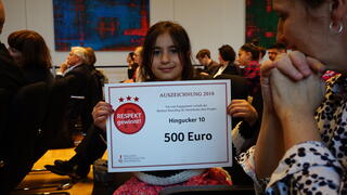 Hingucker bekommt Preis „Respekt gewinnt"