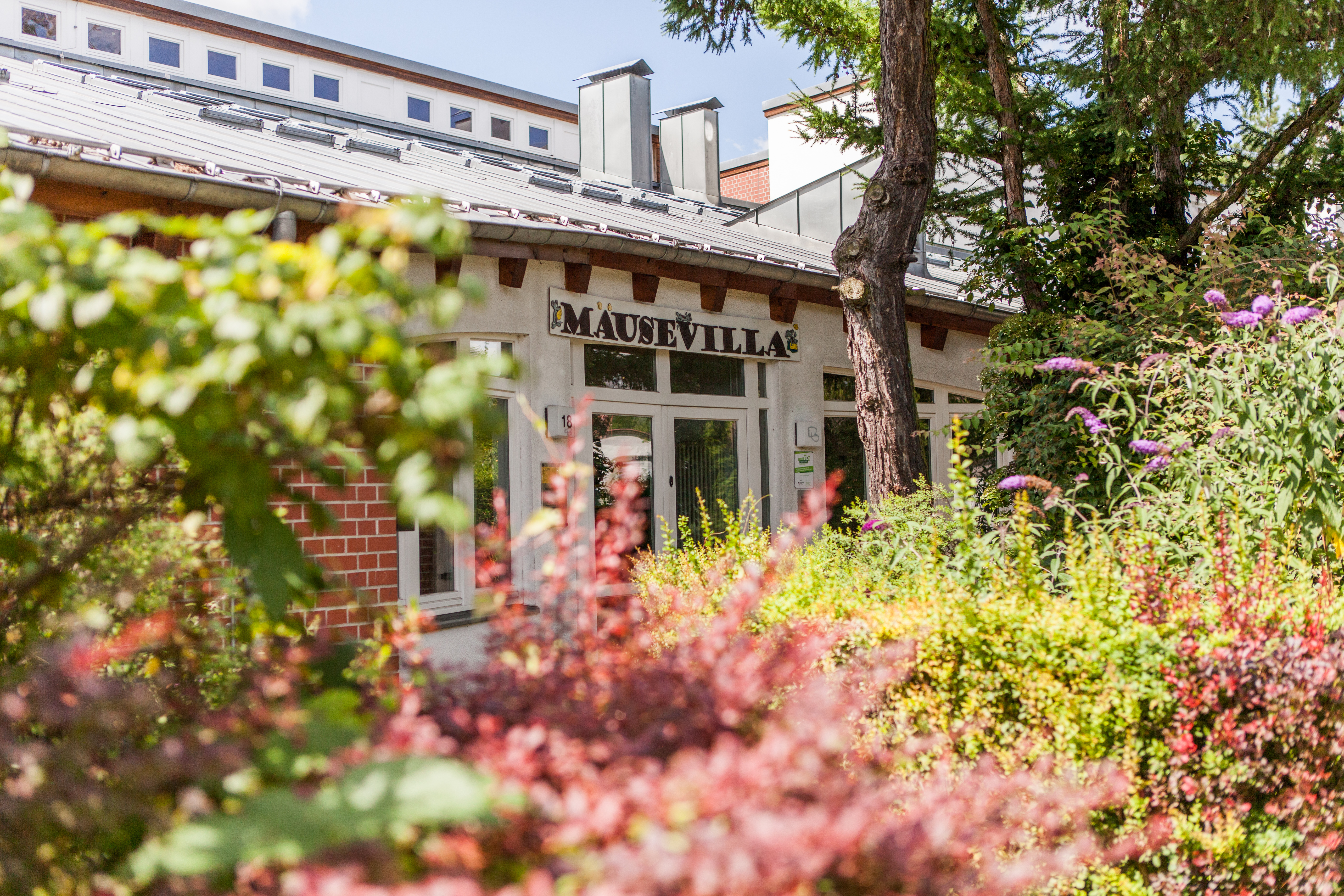 Foto Außenansicht Gebäude im Grünen Kita Michel-Klinitz-Weg
