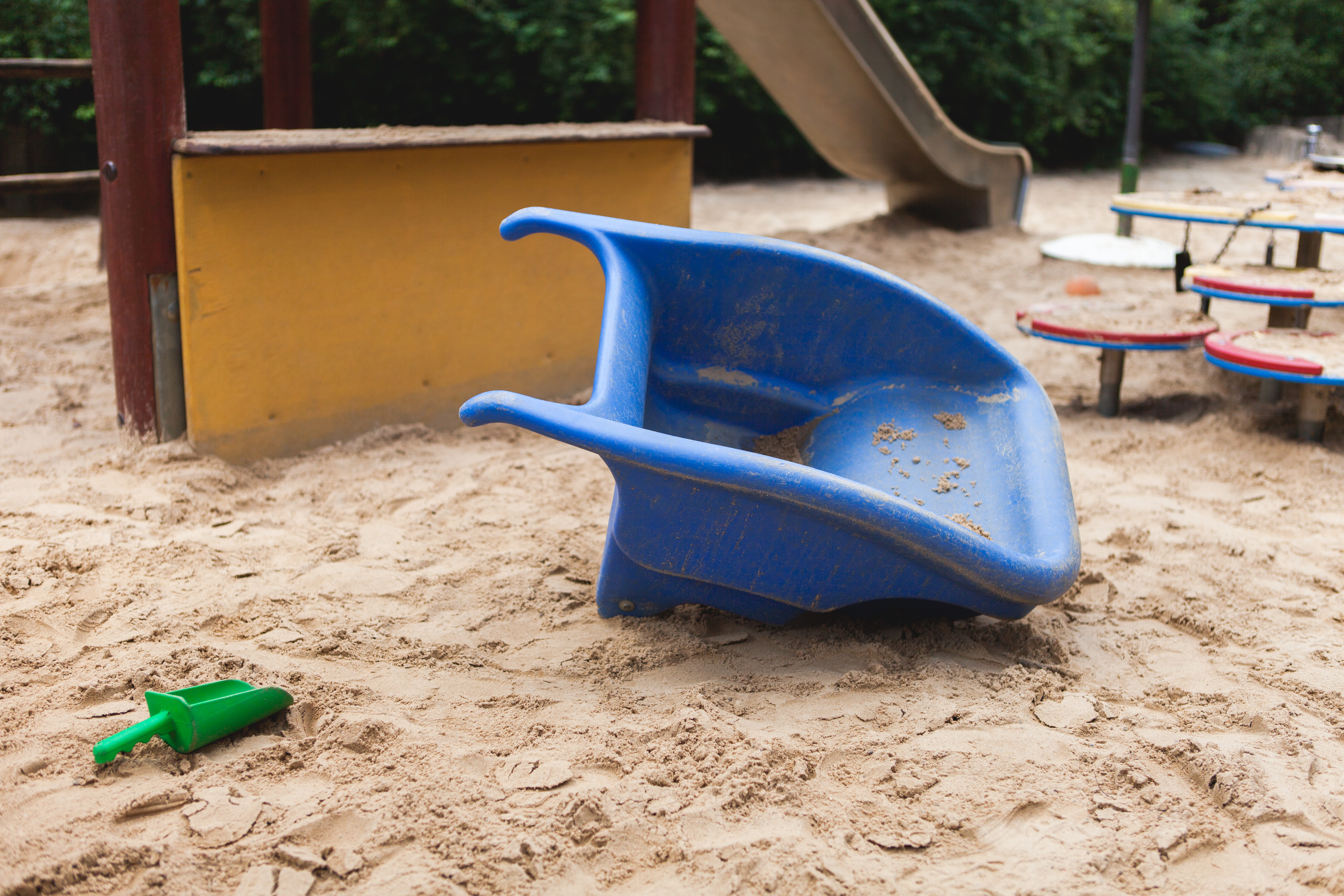 Foto Außenansicht Sandkasten Kita Michel-Klinitz-Weg