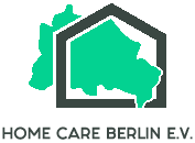 Zu sehen ist das Logo des eingetragenen Vereins Home Care Berlin.