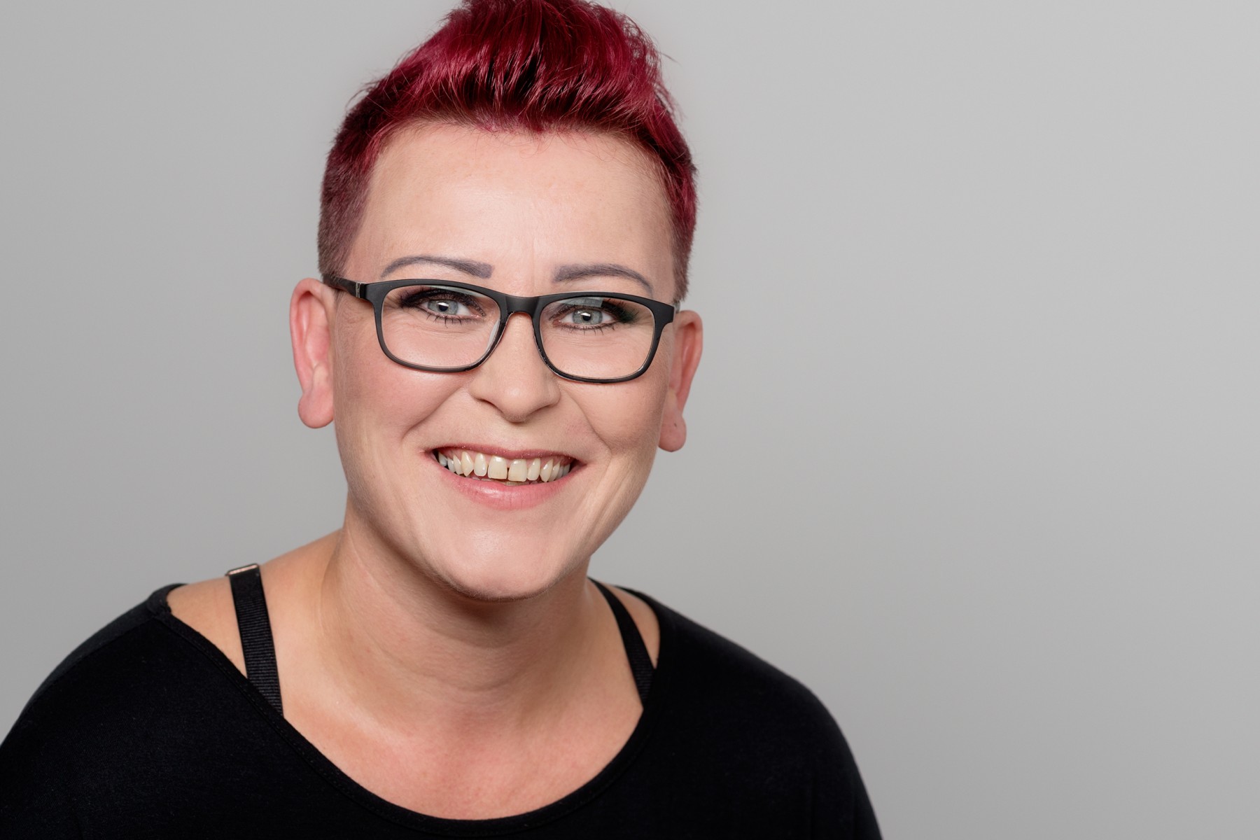 Porträitfoto von Susanne Liebrenz, Leitung Humanistische Kita Bornsdorferstraße.