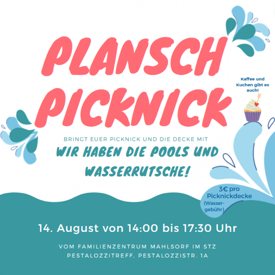 Plansch-Picknick vom Familienzentrum Mahlsdorf