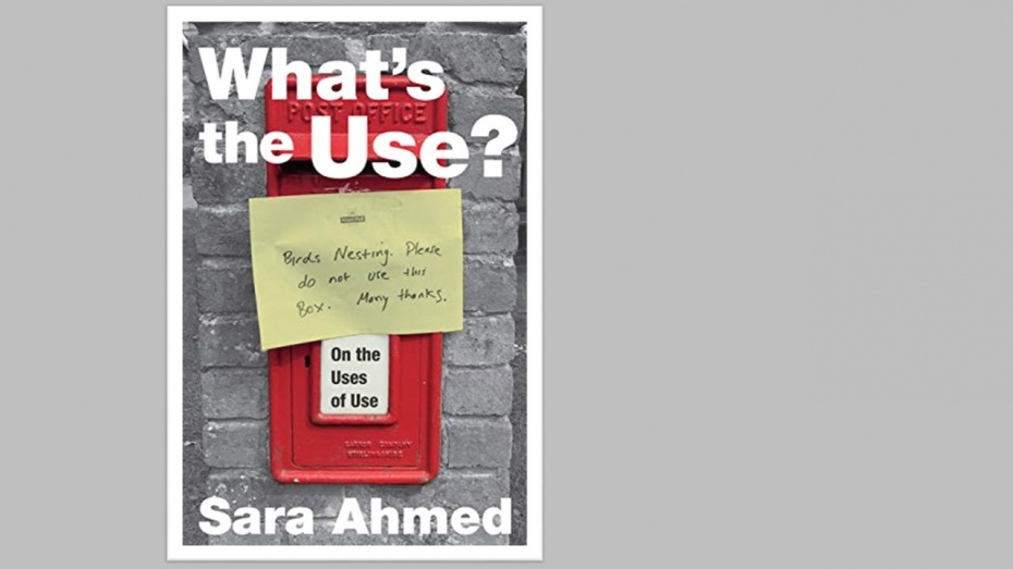 (c) Cover | Sara Ahmed: What's the Use?