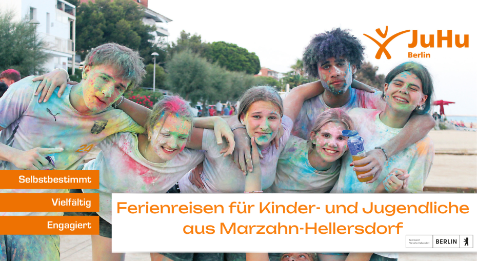 Ferienreisen für Kinder und Jugendliche aus Marzahn-Hellersdorf 