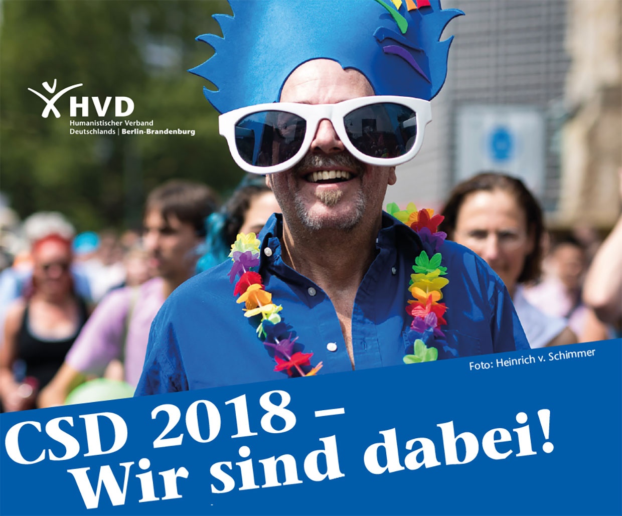 HVD Goes CSD 2018 | Queer*human | Humanistisch.de