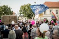 Abschlusskundgebung auf dem Schlossplatz Königs Wusterhausen