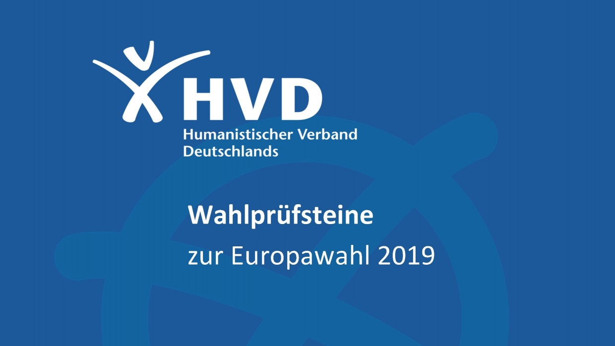 Humanistischer Verband Deutschlands Befragt Parteien Vor Europawahl ...