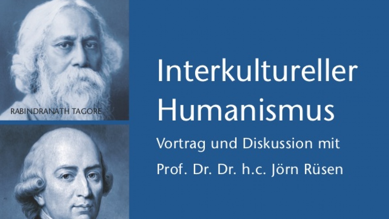 Cover Vortrag Prof. Rüsen: Interkultureller Humanismus