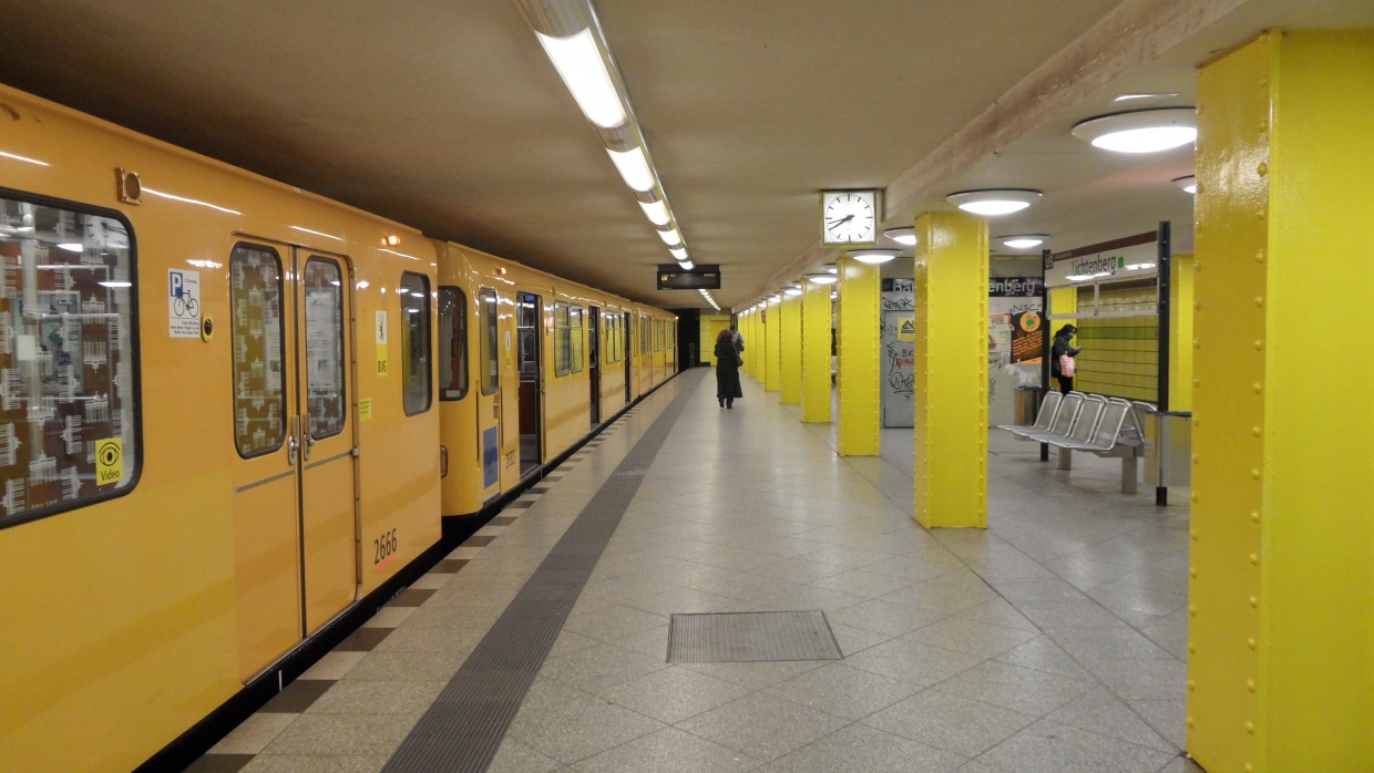 Der U-Bahnhof Lichtenberg blieb im vergangenen Winter nachts für Obdachlose geöffnet.